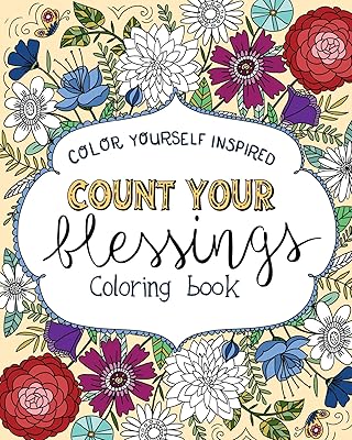 Count Your Blessings Coloring Book (Color Yourself Inspired)