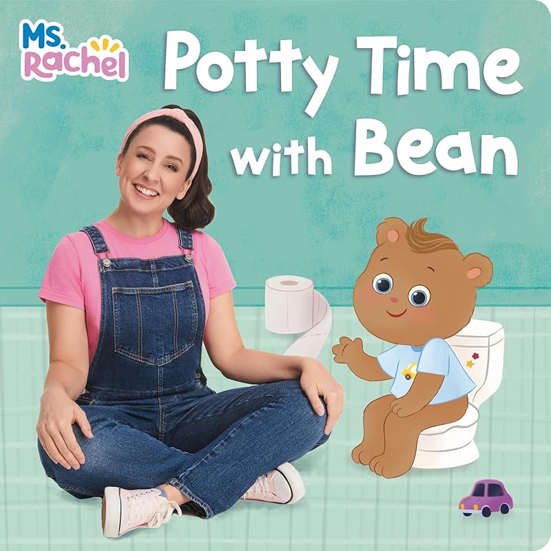 Potty Time with Bean (Ms. Rachel) (Books by Ms. Rachel) by Ms. Rachel