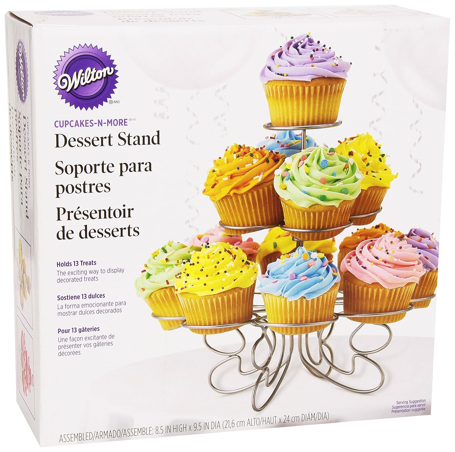 Wilton 13 Holders Cupcakes N More Dessert Stand Cakes Party