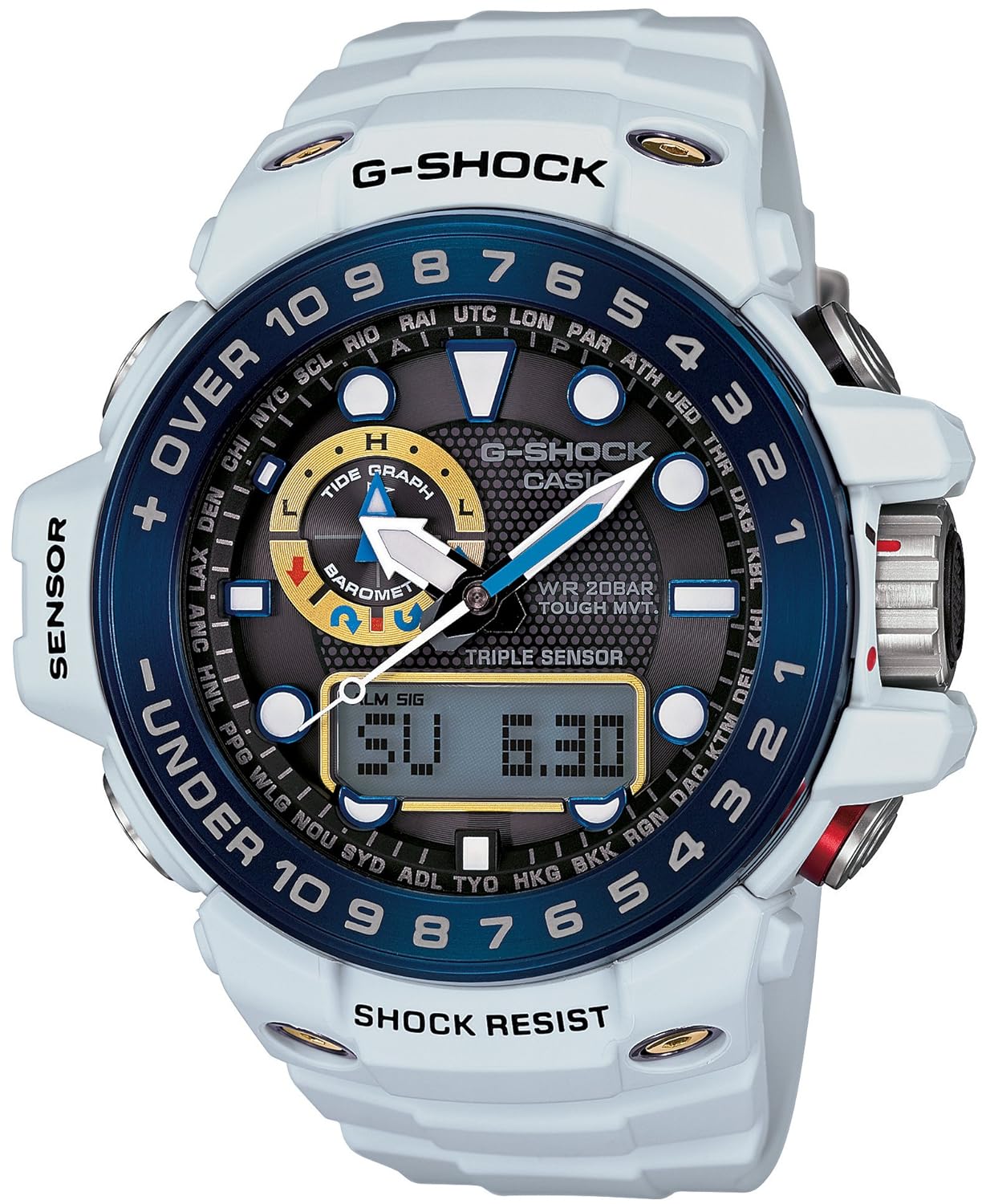 

CASIO G-SHOCK "GULFMASTER TOUGH MVT. MULTI BAND 6" GWN-1000E-8AJF men's Japan Model