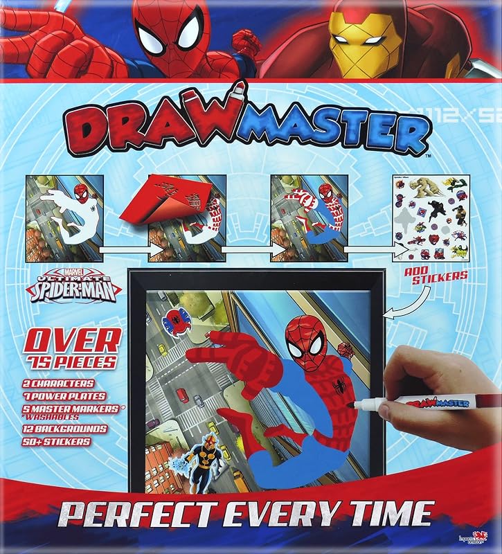 Drawmaster Marvel Ultimate Spider-Man: Spider-Man and Shocker (Starter Set) by Imports Dragon