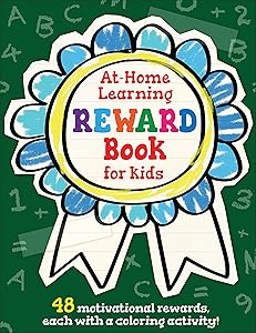 The At-Home Learning Reward Book for Kids: 48 motivational rewards for summer learning, each with a coloring activity!