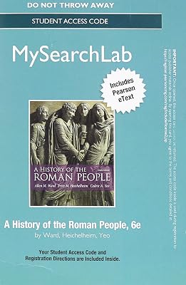 MySearchLab with Pearson eText -- Standalone Access Card -- for A History of the Roman People (6th Edition)