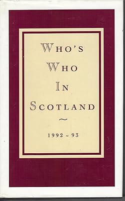 Who's Who in Scotland