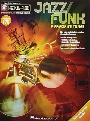 Jazz/Funk - Jazz Play-Along Vol. 178 Book/Online Audio (Hal Leonard Jazz Play-along, 178)