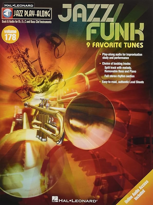 Jazz/Funk - Jazz Play-Along Vol. 178 Book/Online Audio (Hal Leonard Jazz Play-along, 178) by Hal Leonard Publishing Corporation