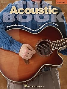 The Acoustic Book Songbook: Easy Guitar (GUITARE)