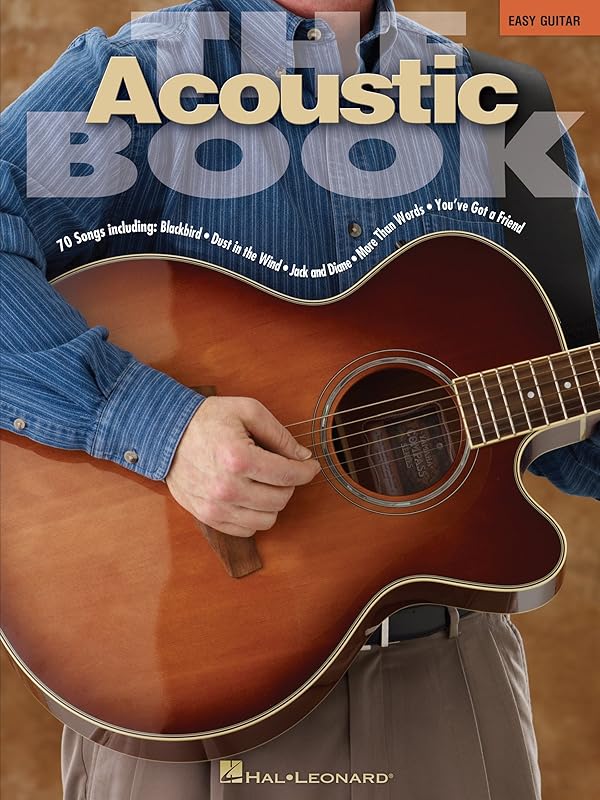 The Acoustic Book Songbook: Easy Guitar (GUITARE) by Hal Leonard