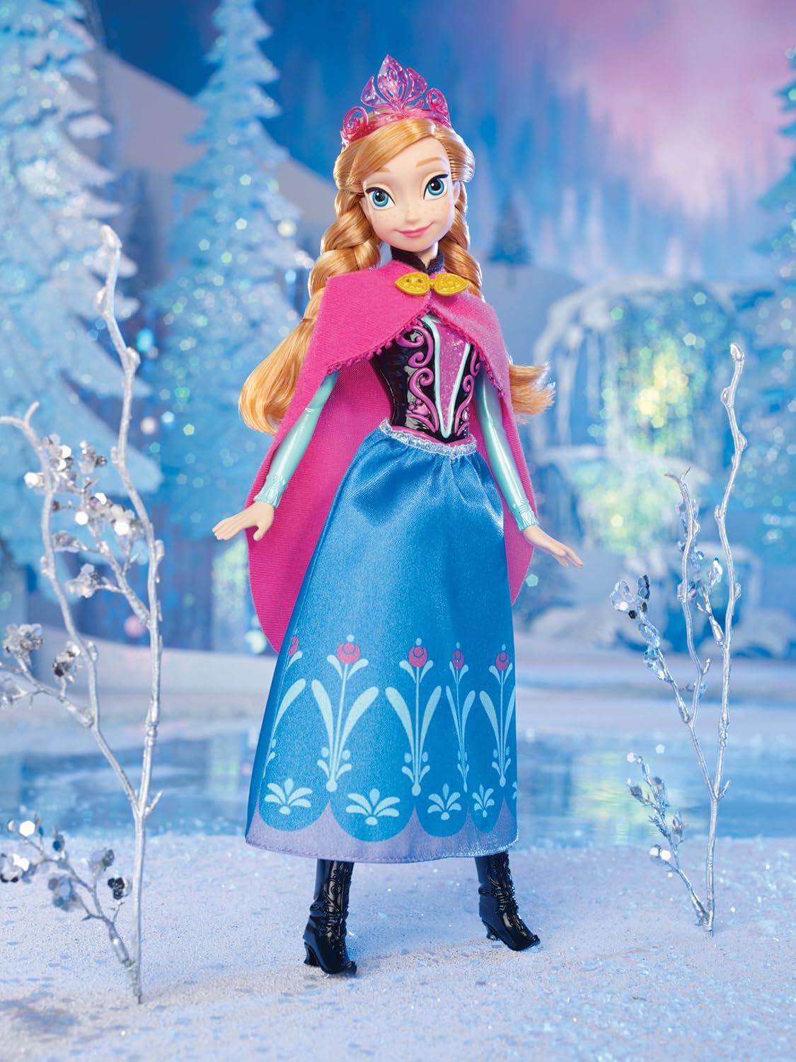 sparkle princess anna frozen doll box new disney toy classic