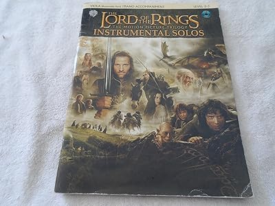 The Lord of the Rings Instrumental Solos for Strings: Viola (with Piano Acc.), Book & Online Audio/Software (Pop Instrumental Solo Series)