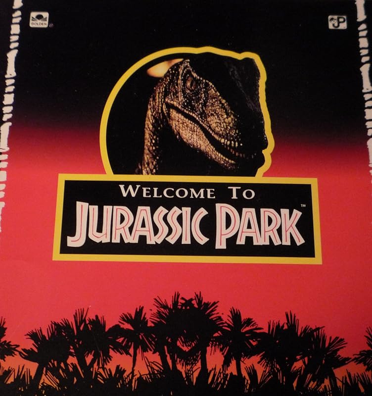 Welcome to Jurassic Park (Golden Look-look Book) by Michael Teitelbaum