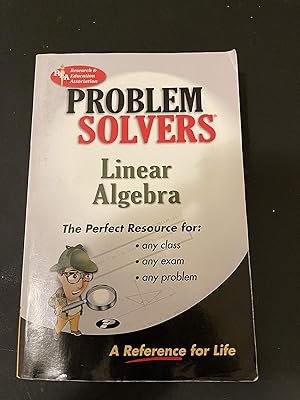 Linear Algebra Problem Solver (Problem Solvers Solution Guides)