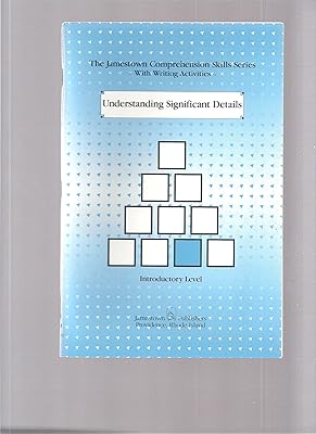 Understanding Significant Details: Introductory Level (Comprehension Skills Series)