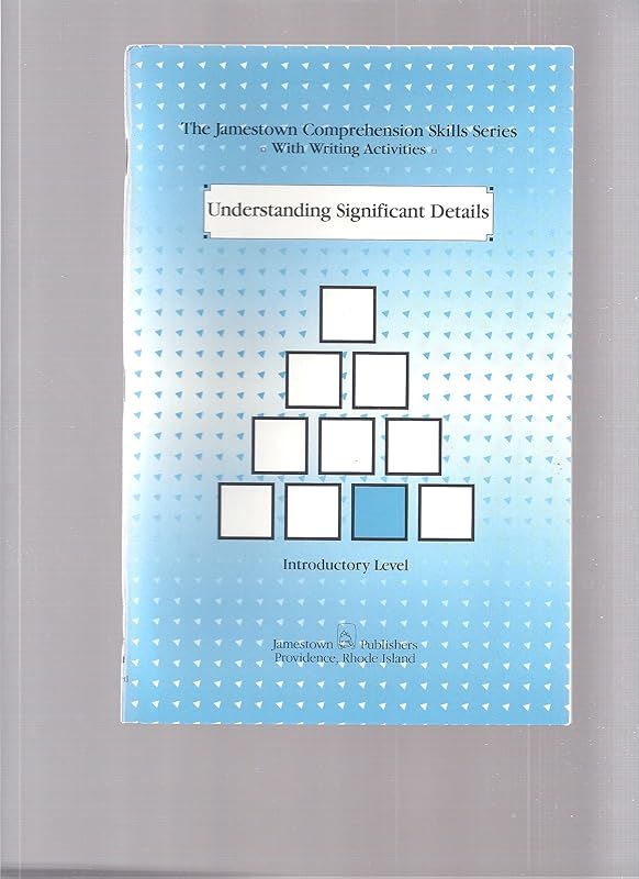 Understanding Significant Details: Introductory Level (Comprehension Skills Series) by Kraft