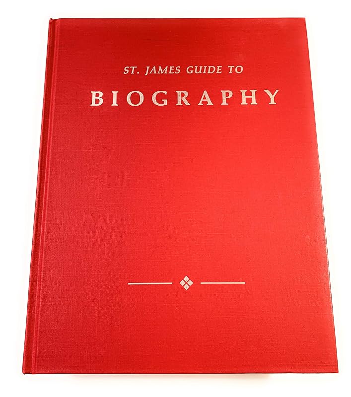 St. James Guide to Biography by Paul M. Schellinger