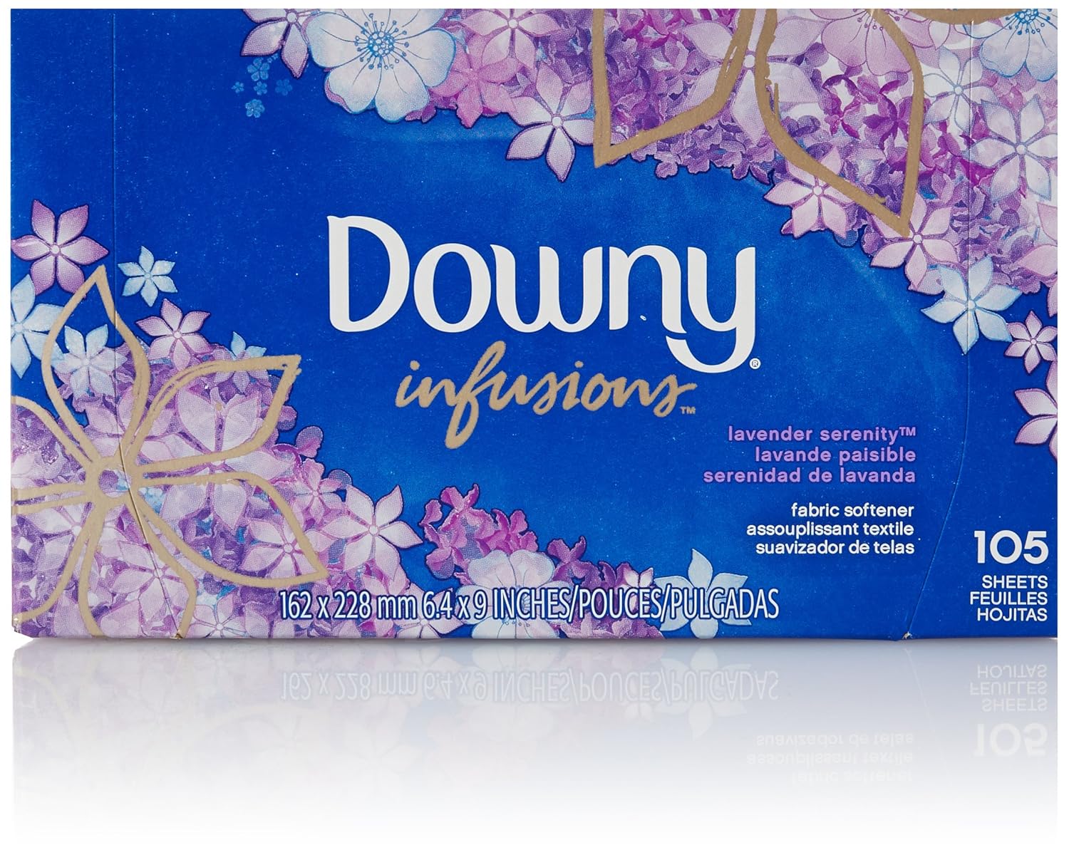 

Downy Ultra Infusions Lavender Serenity Sheet Fabric Softener 105 Count