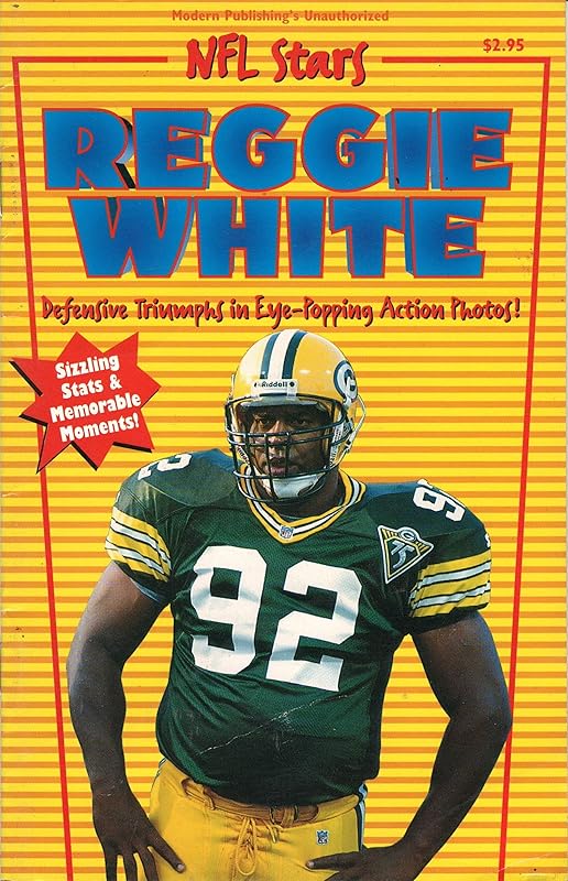 NFL Stars Troy Aikman & Reggie White by David Fischer