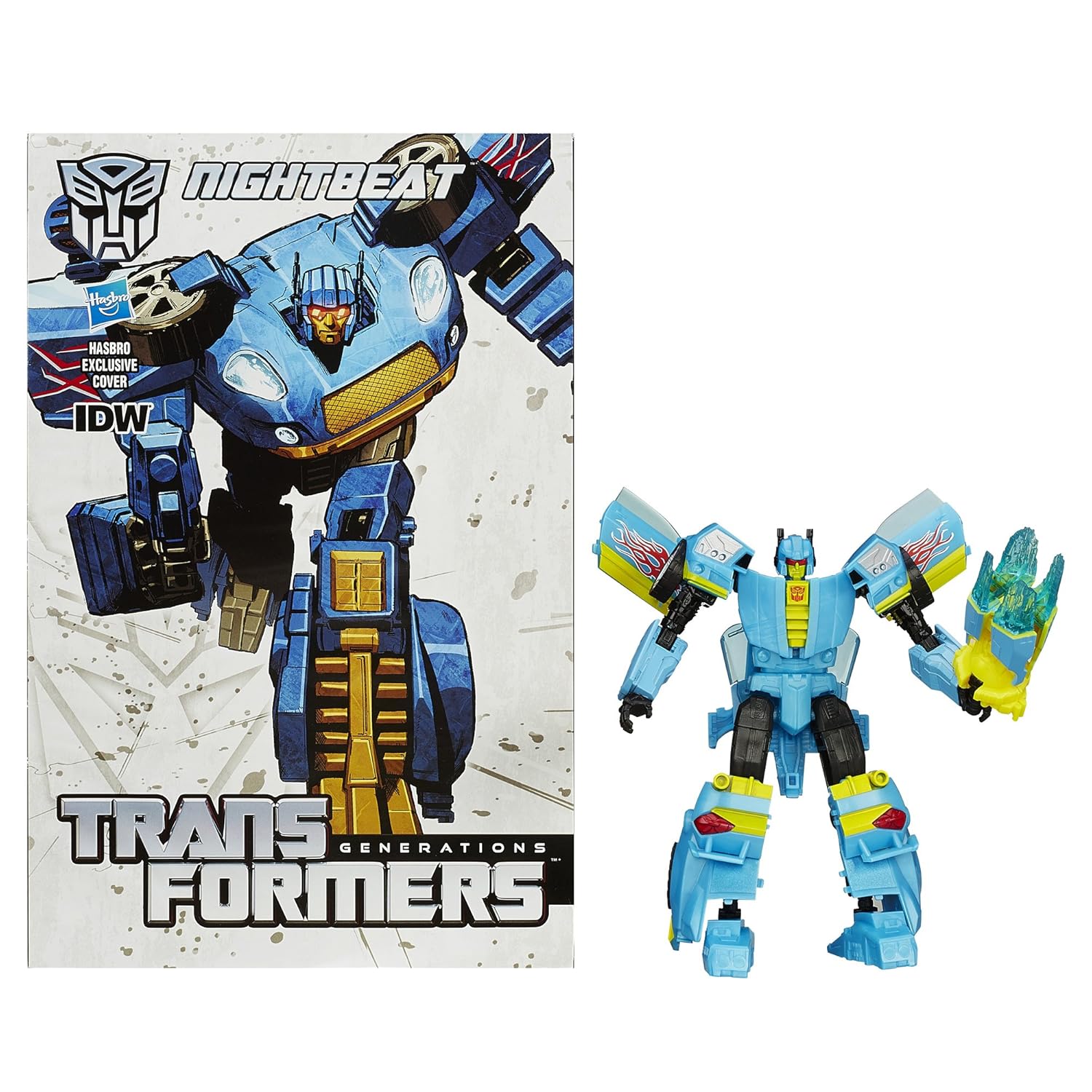 

Transformers Generations Deluxe Class Nightbeat Figure