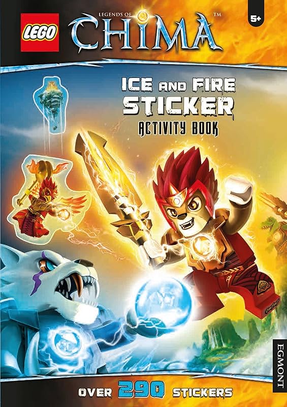 LEGO Chima Ice and Fire Sticker Activity Book by unknown author
