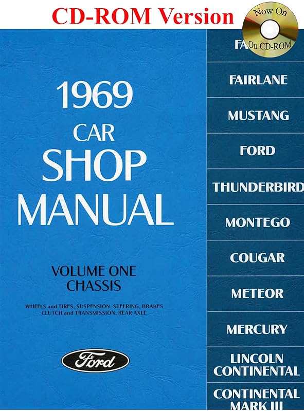 1969 Ford Car Shop Manual (Vol I-V) by Ford Motor Company
