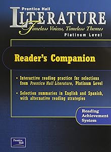 Reader's Companion: Platinum Level