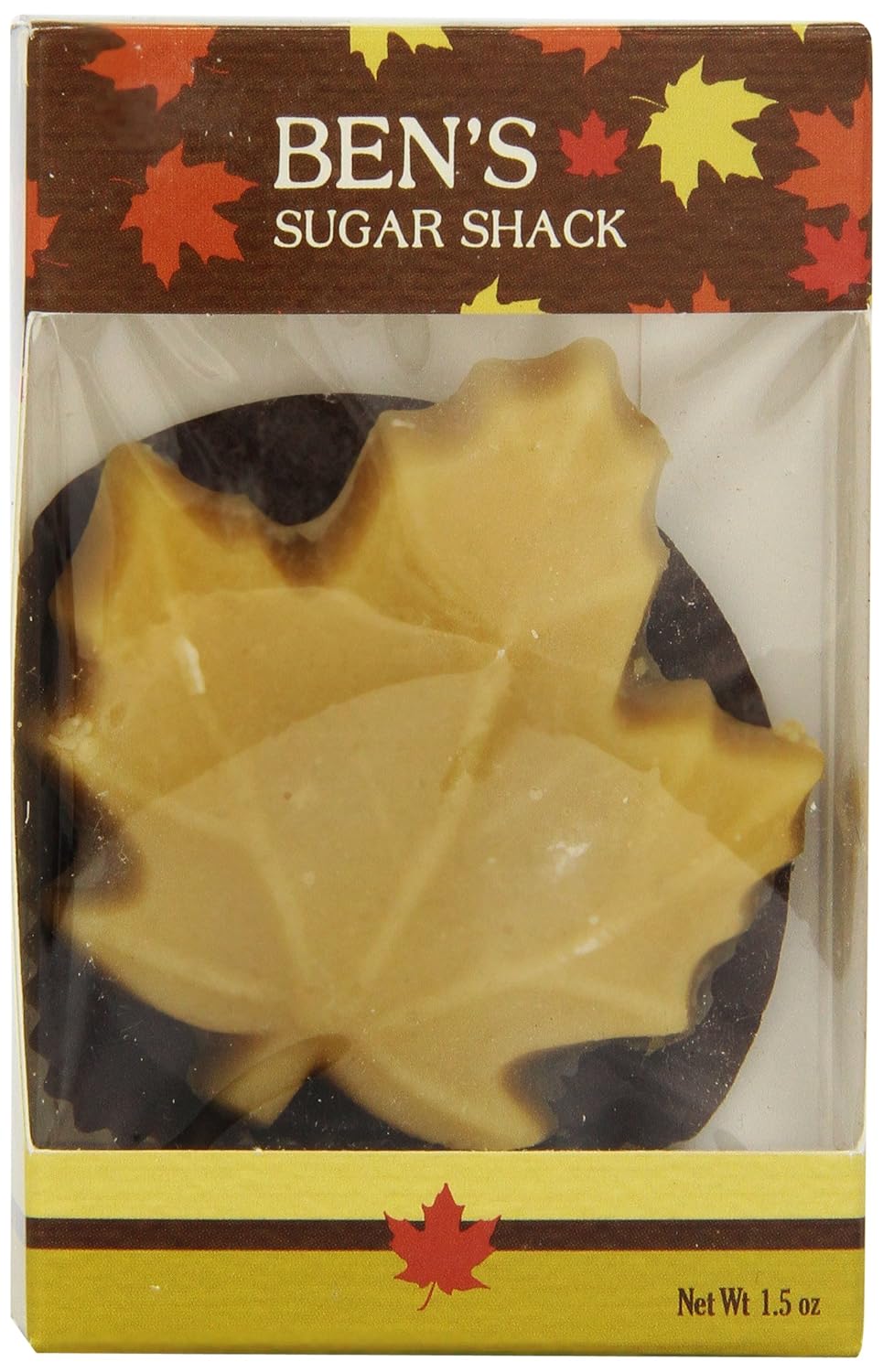 bens sugar shack, pure maple candy, 1.5 ounce (pack of 18)