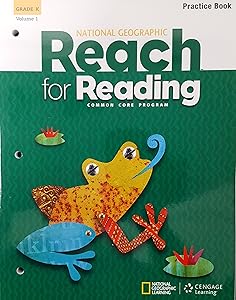 Reach for Reading, Common Core Program, Grade K, Volume 1, Units 1-4, Practice Book, 9781305498952, 130549895X, 2017