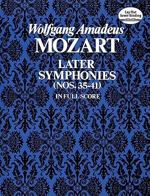 Later Symphonies (Nos. 35-41) in Full Score
