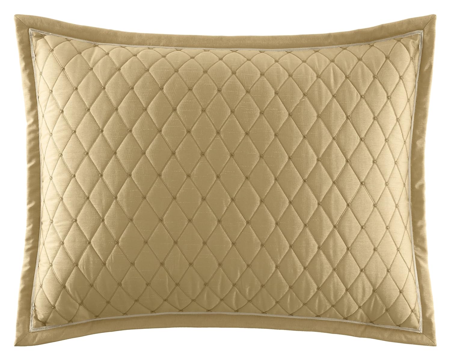 croscill home fashions 37-inch by 21-inch lux king pillow sham
