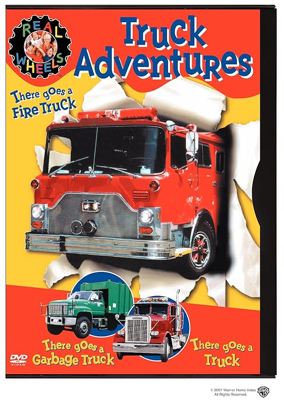 Real Wheels - Truck Adventures (There Goes a Truck/Fire Truck/Garbage Truck) [DVD] by Various