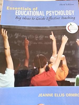 Essentials of Educational Psychology: Big Ideas to Guide Effective Teaching (3rd Edition)