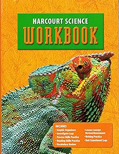 Harcourt Science: Student Edition Workbook Grade 5