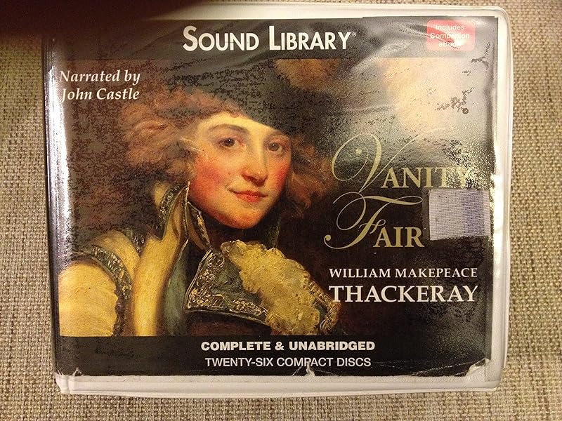 Vanity Fair audiobook on CD by William Makepeace Thackeray