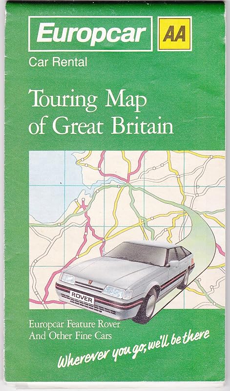 Automobile Association: Touring Map of Great Britain by Automobile Association