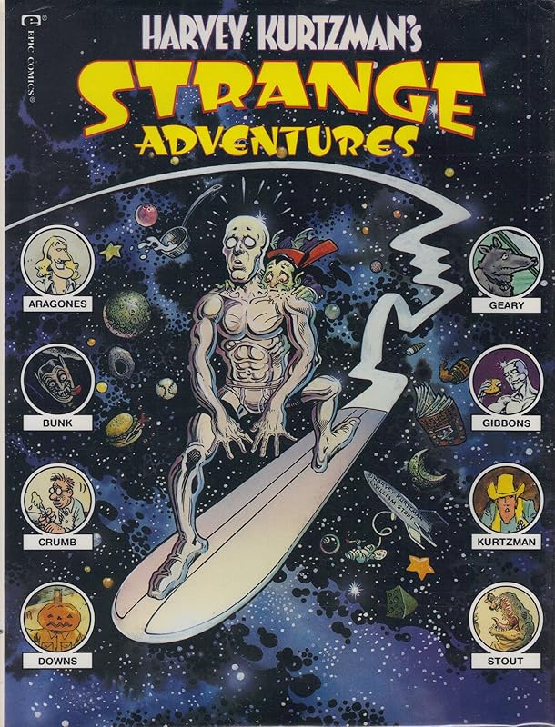 Harvey Kurtzman's strange adventures by Harvey Kurtzman