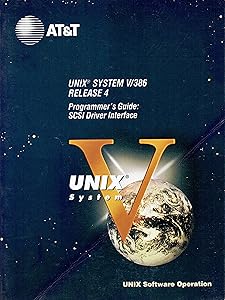 Unix System V/386 Release 4 Programmer's Guide: Scsi Drive Interface by AT & T