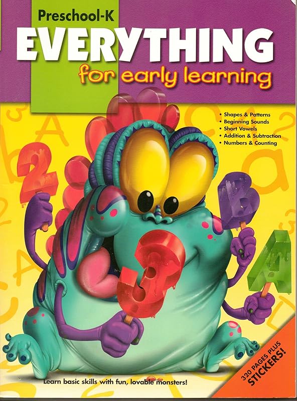 Math & Phonics: Prek-1 (Everything for Early Learning) by McGraw-Hill Education