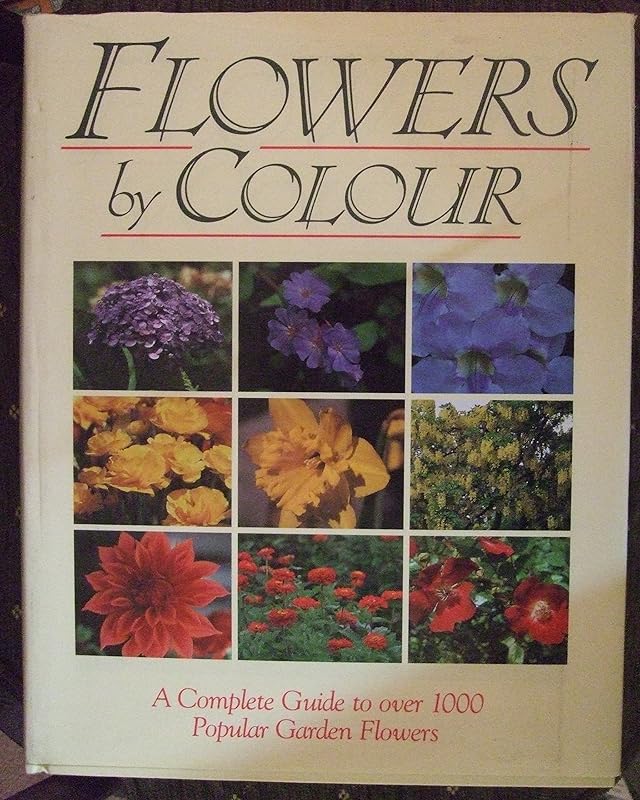 Flowers by Colour by Mary Moody