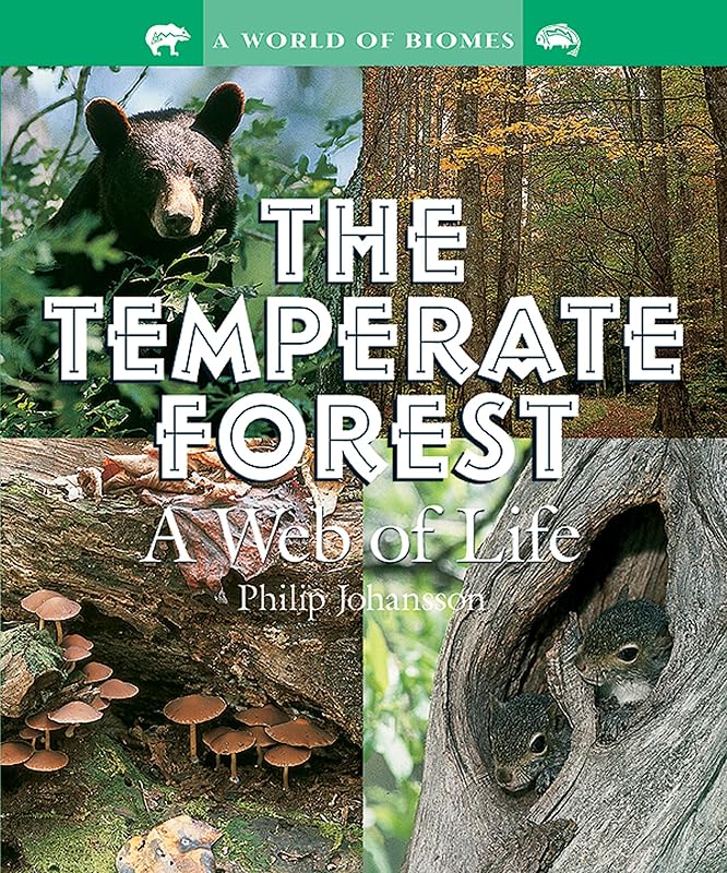 The Temperate Forest: A Web of Life (World of Biomes) by Philip Johansson