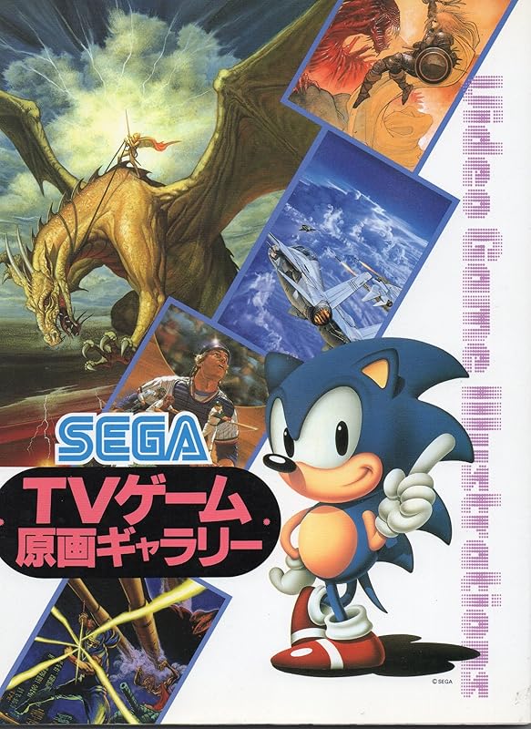 Video Game Illustration: Sega Version/English Japanese by Graphic Sha Pub Co