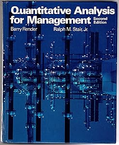 Quantitative analysis for management by Barry Render