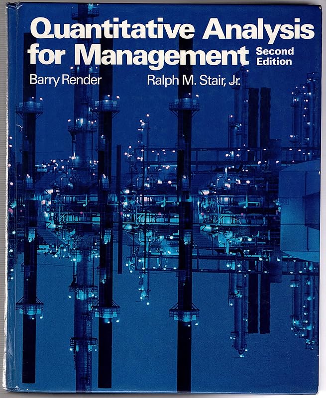 Quantitative analysis for management by Barry Render