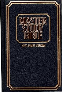 Bi-KJV Master Study Blue Imita