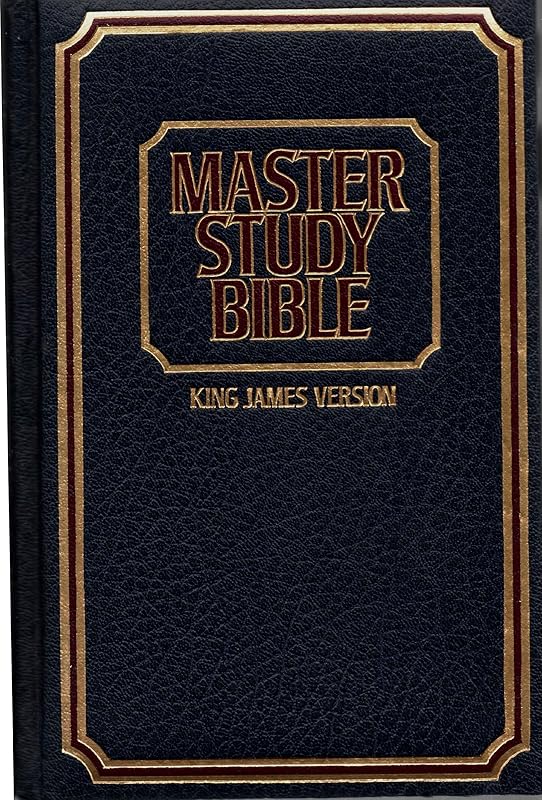 Bi-KJV Master Study Blue Imita by Anonymous
