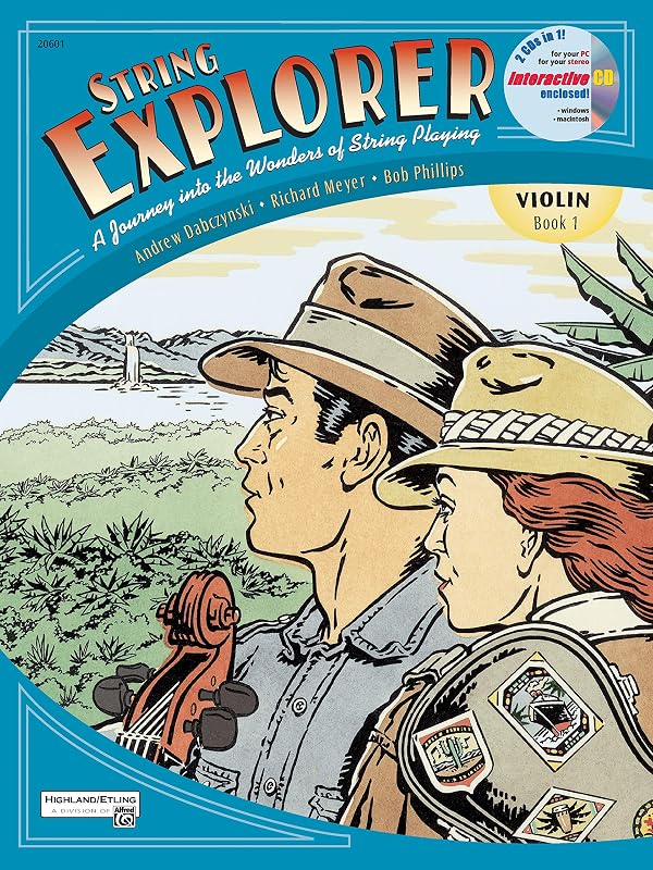 String Explorer, Bk 1: Violin, Book & Online Audio/Software by Andrew H. Dabczynski