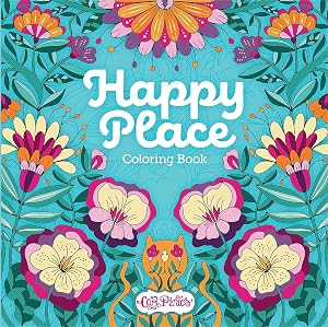 Happy Place Coloring Book by Car Pintos
