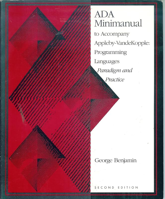 Ada Minimanual to Accompany Programming Languages by Benjamin