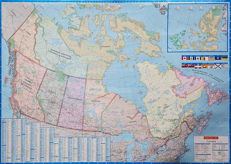 Canada Wall Map by MapArt