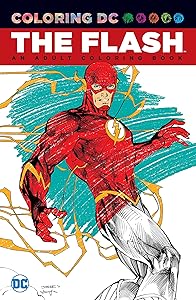 The Flash: An Adult Coloring Book
