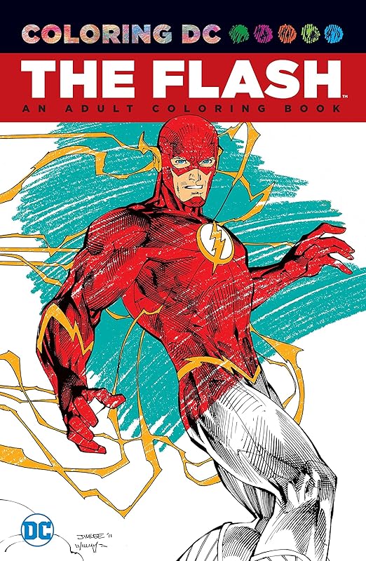 The Flash: An Adult Coloring Book by Various